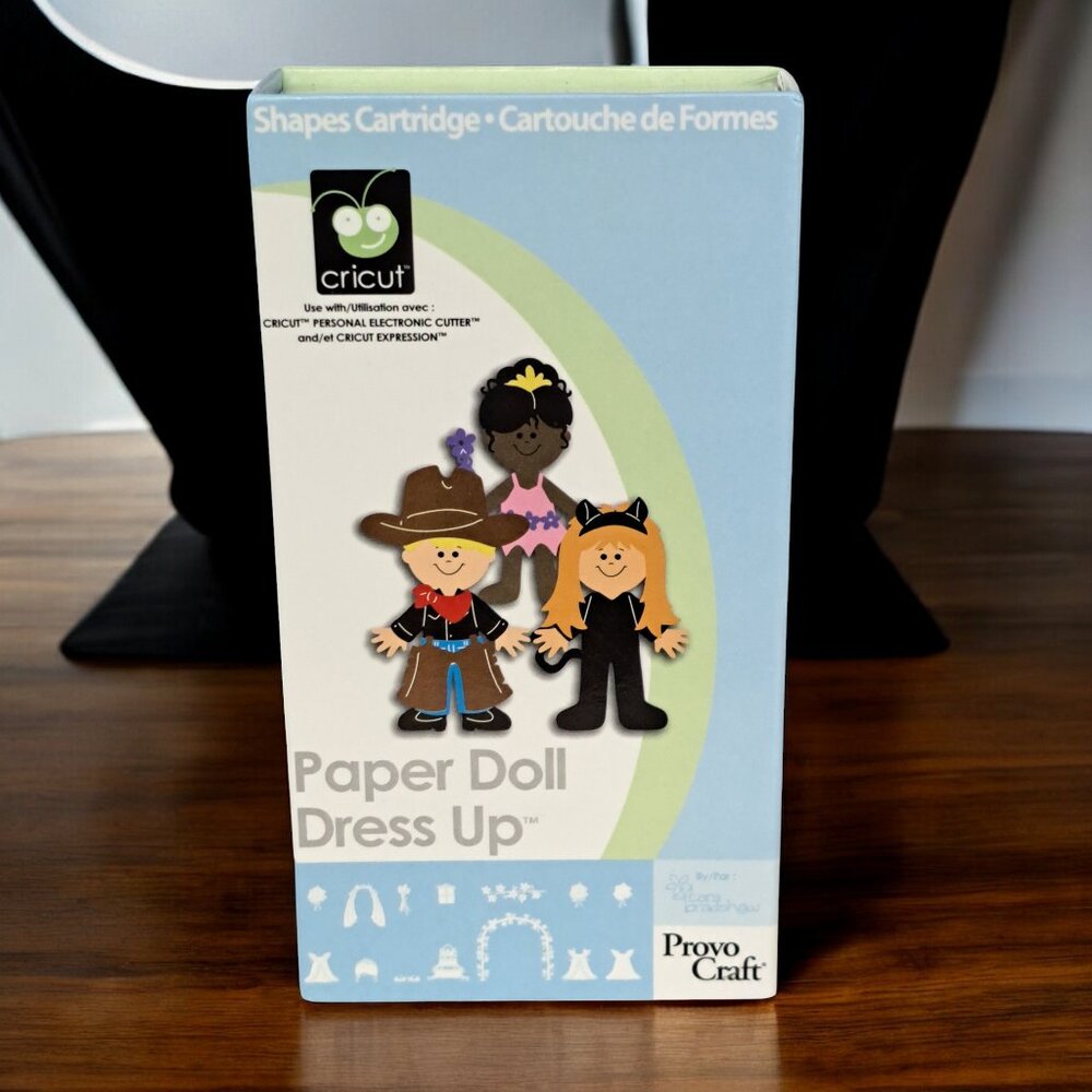 Provo Craft Cricut Paper Doll Dress Up Shapes 290412